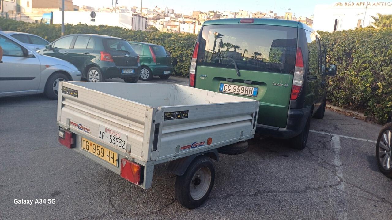 Fiat Doblo 1.9 JTD cat Dynamic-carrello compreso