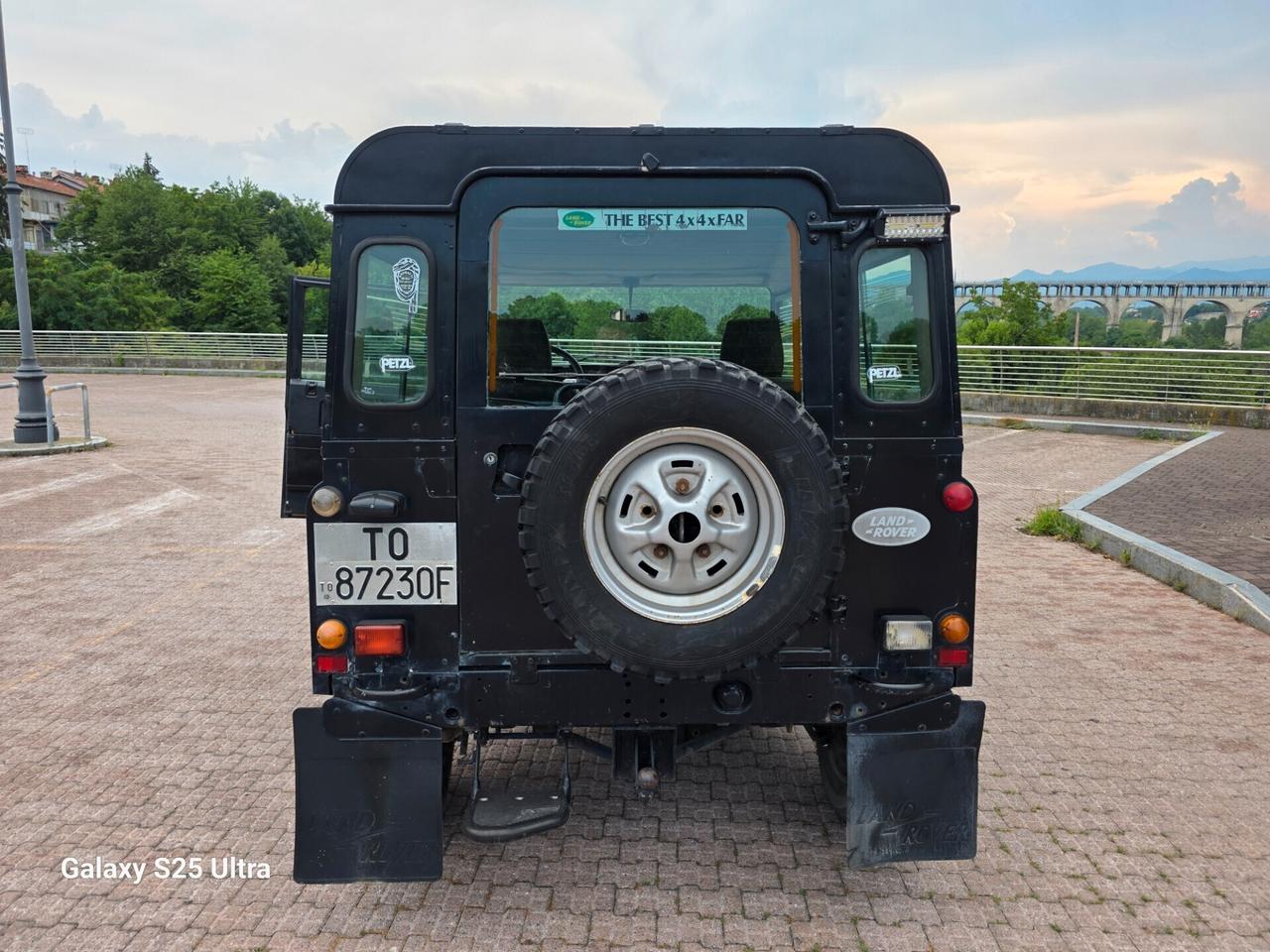 Defender 90 gancio traino vericello