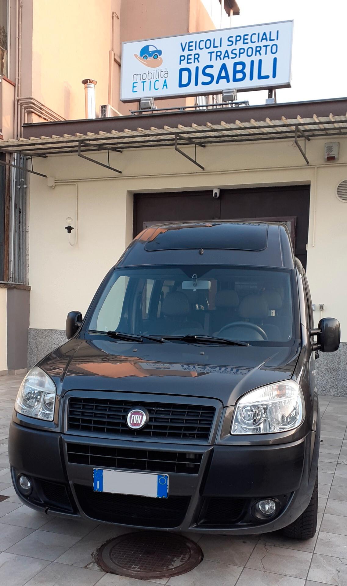 Doblò 1.4 benzina trasporto disabili pedana