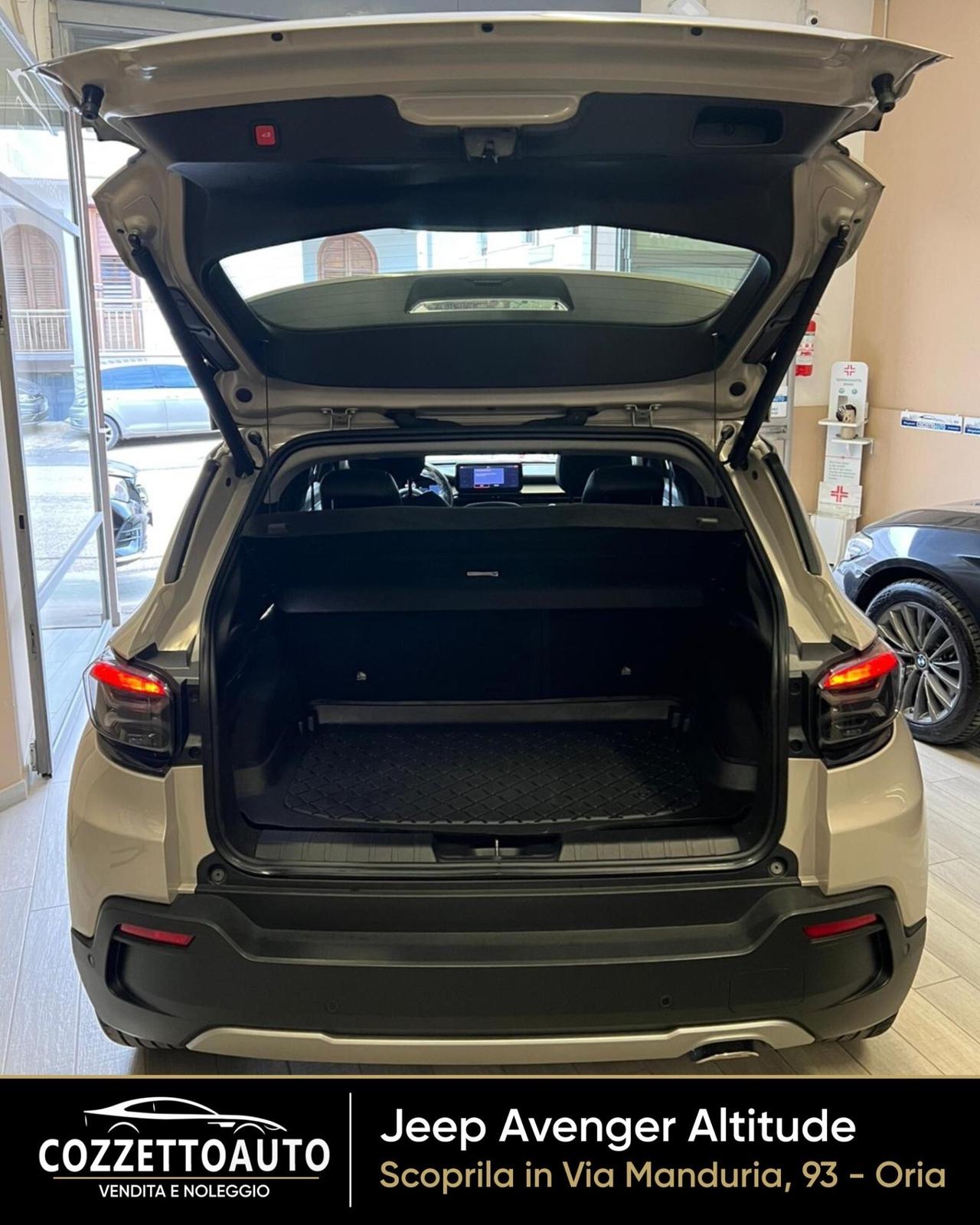 Jeep Avenger 1.2 100 CV Altitude garanzia Jeep