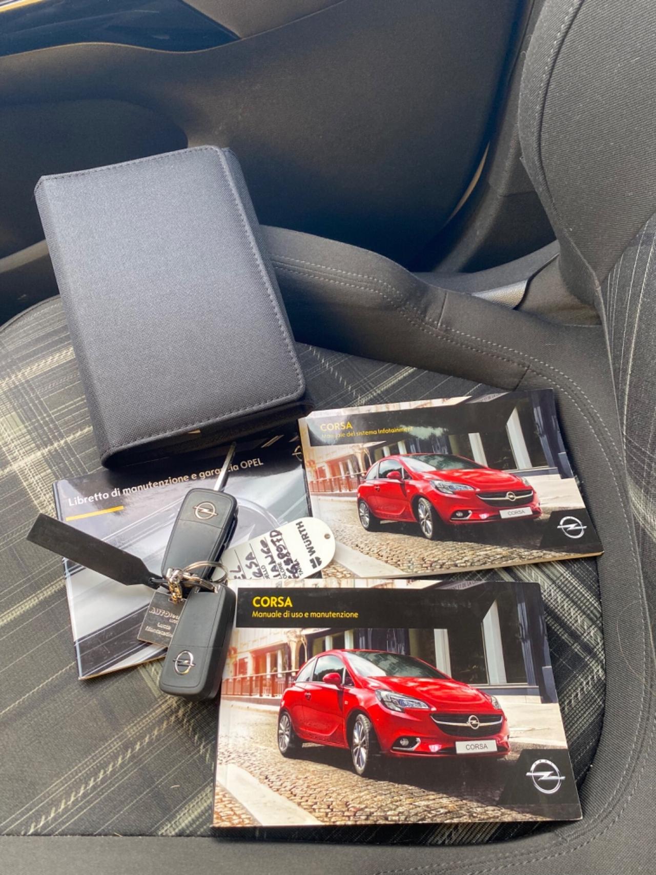 Opel Corsa GPL Fine 2016 Full TAGLIANDATA