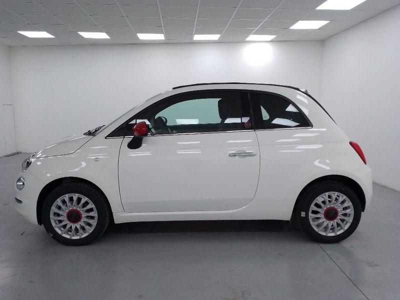 FIAT 500C 1.0 hybrid (Red) 70cv