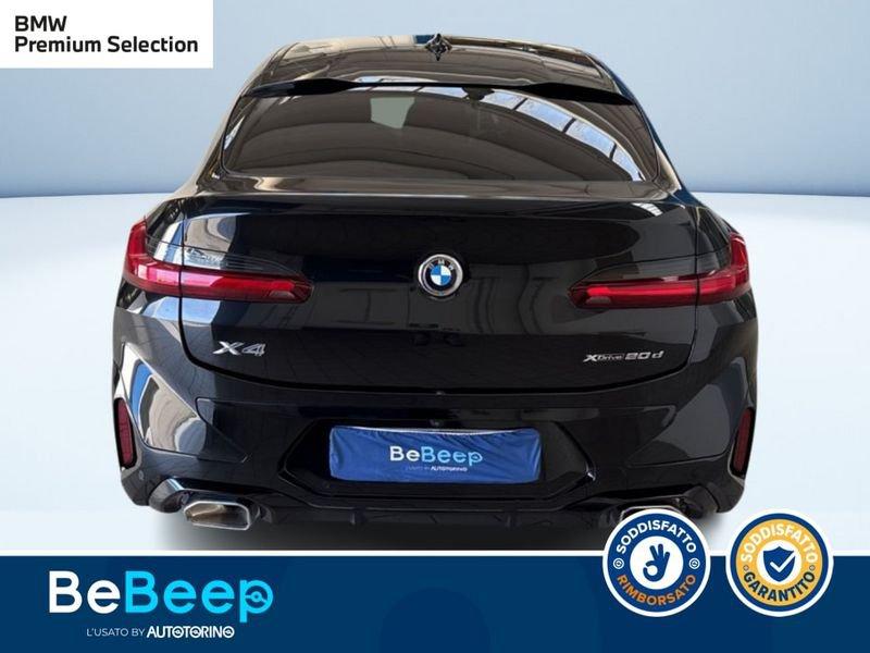 BMW X4 XDRIVE20D MHEV 48V MSPORT AUTO