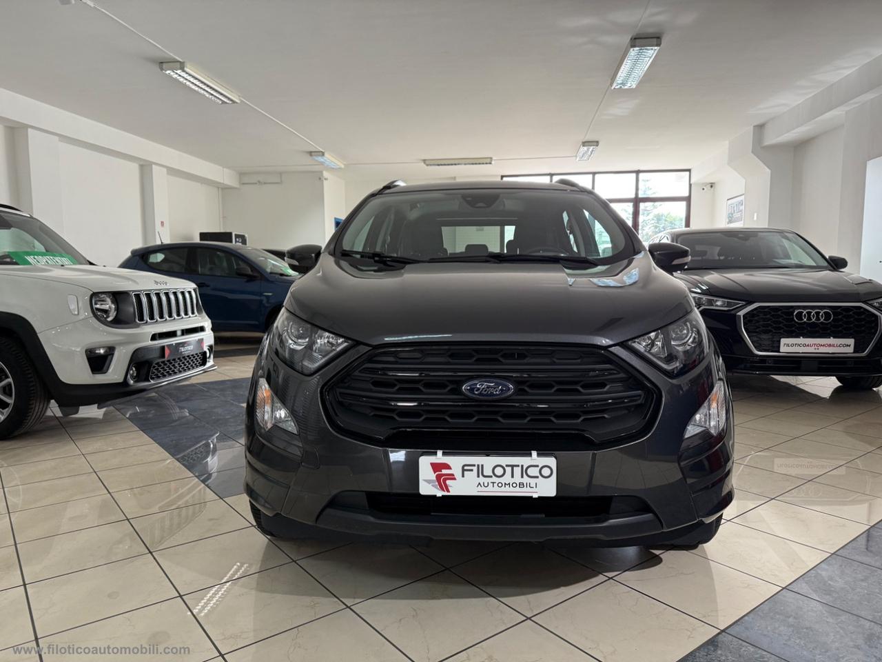 FORD EcoSport 1.0 EcoBoost 125 CV S&S ST-Line CARPLAY - PELLE ALCANTARA KM 54.613
