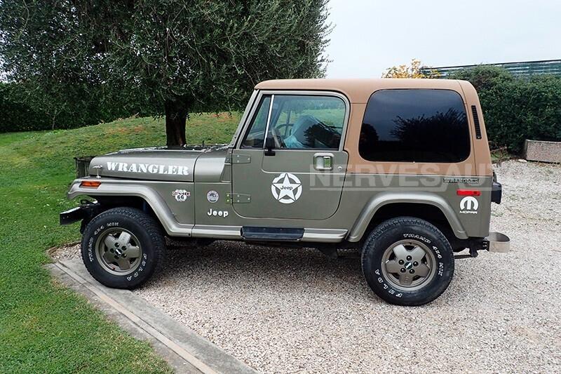Jeep Wrangler 2.5 BENZINA | 1988 | 117 CV |ASI | Cabrio + accessori | 2 Treni Gomme