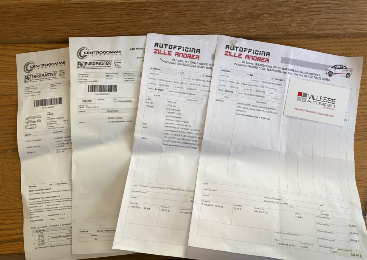 DACIA LOGAN 7 POSTI (KM 98.409)