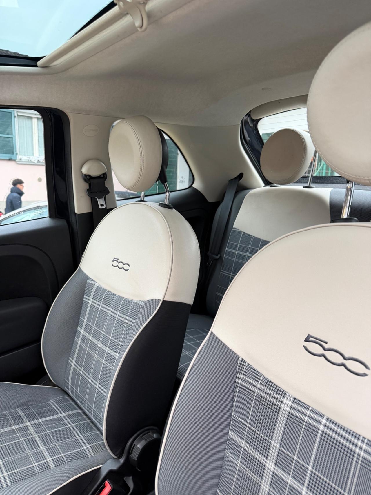 Fiat 500 LOUNGE TETTO KMCERT GARANZ NEOPAT