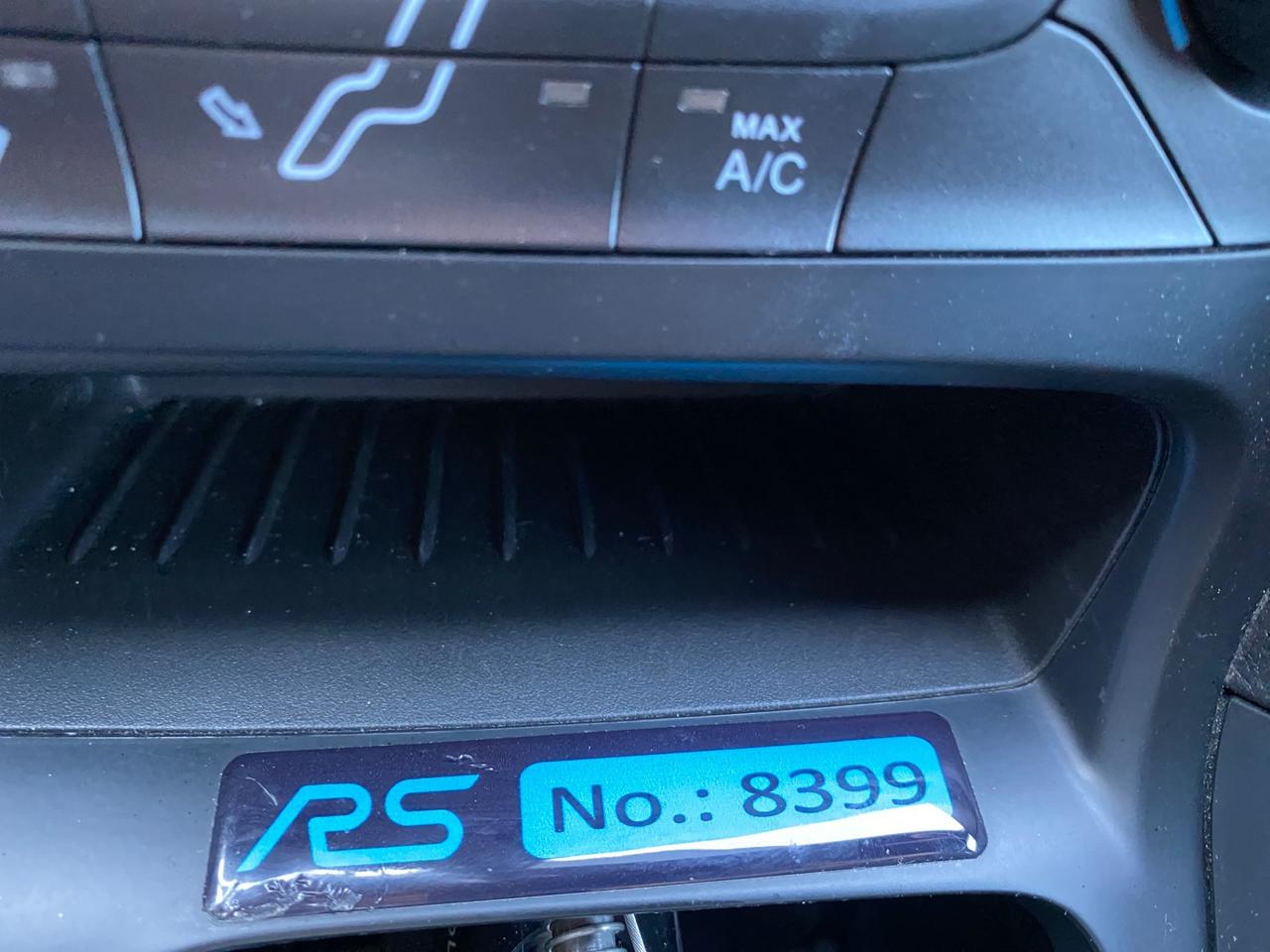 Ford Focus 2.3 350 CV AWD RS NUMERATA MAXTON RECARO GUSCIO