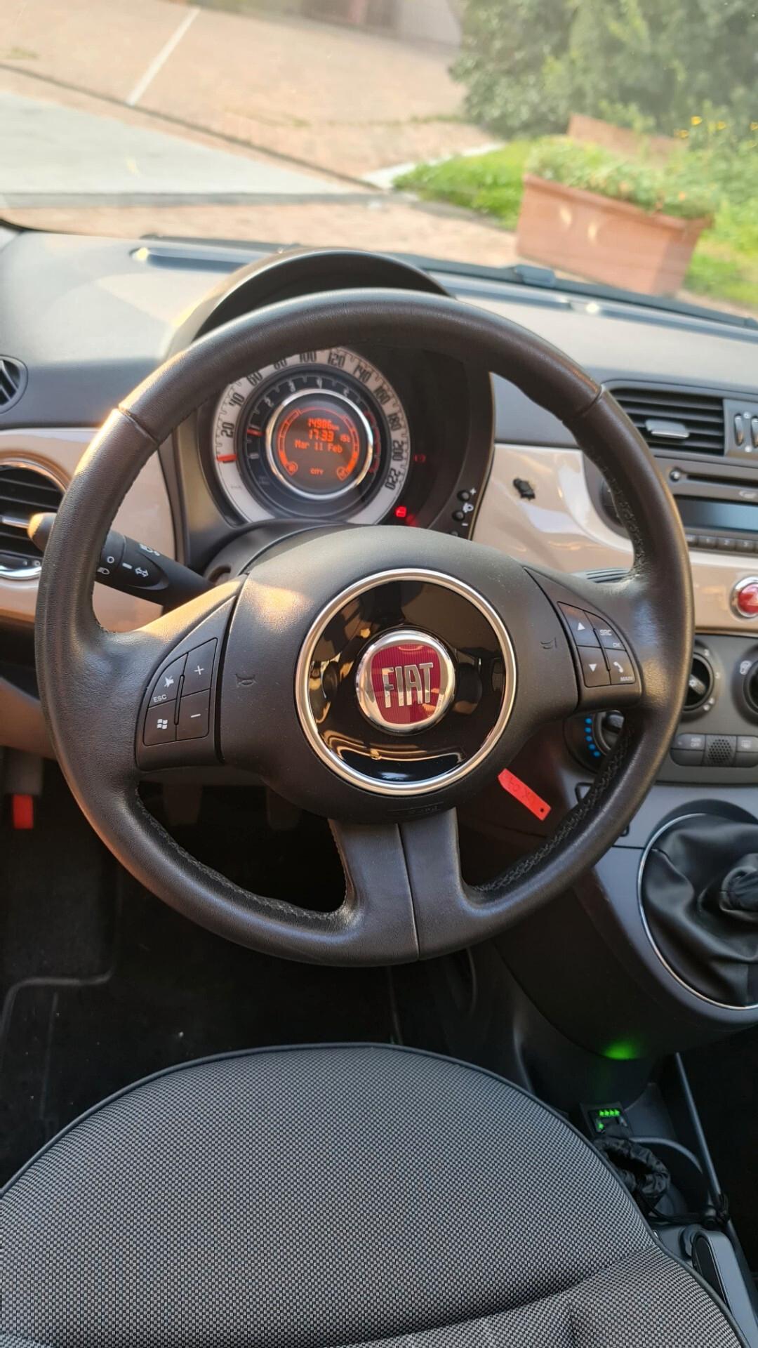 Fiat 500 1.2 EasyPower Lounge GPL TETTO PANORAMICO APRIBILE ELETTRONICAMENTE