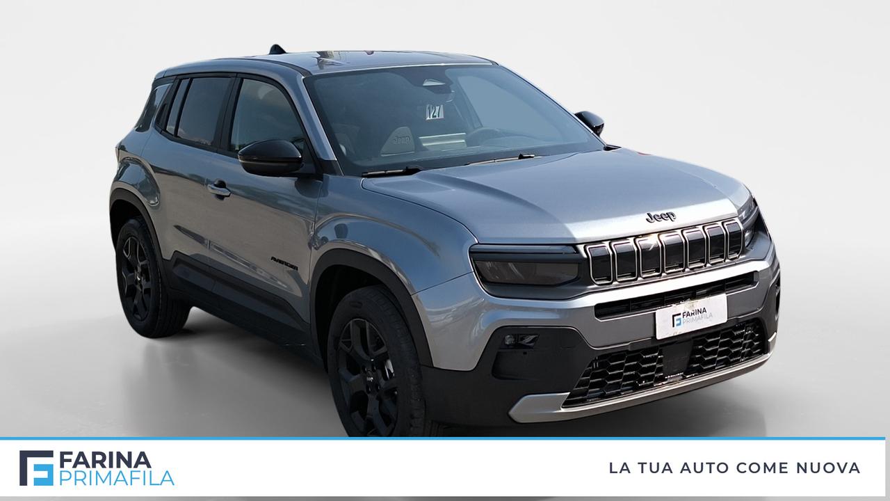 JEEP Avenger 1.2 turbo e-hybrid mhev Black Edition fwd 110cv edct6
