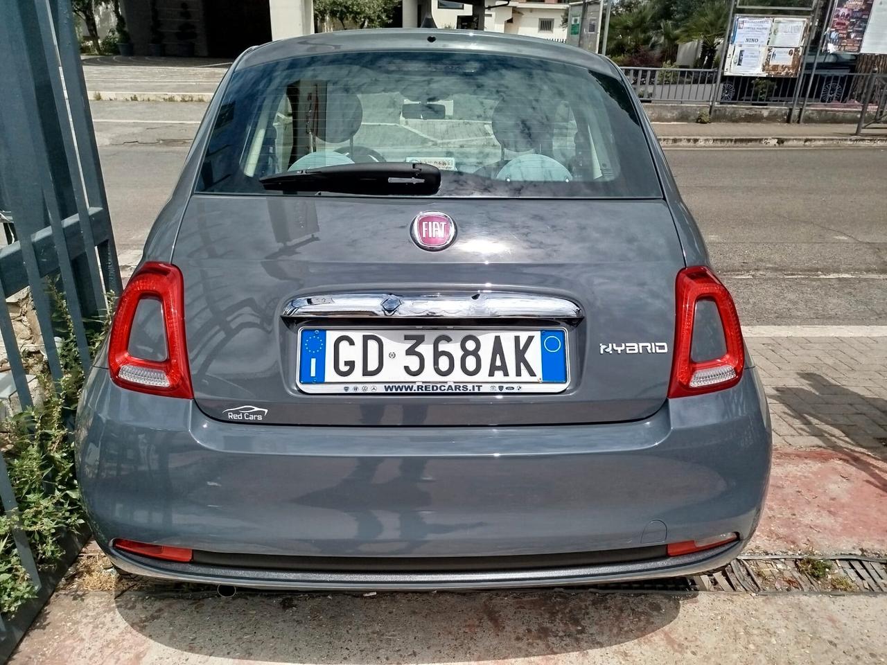 500 HYBRID*PREZZO VERO* TAGLIANDI FIAT- GARANZIA 12 MESI