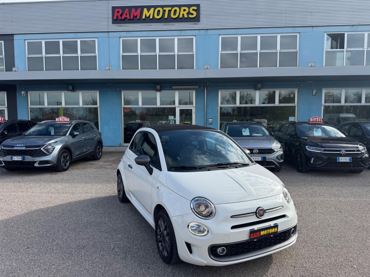 Fiat 500S CABRIO 1.2 NEOPATENTATI