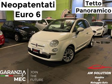 Fiat 500 1.2 Neopatentati Euro 6 Tetto Panoramico