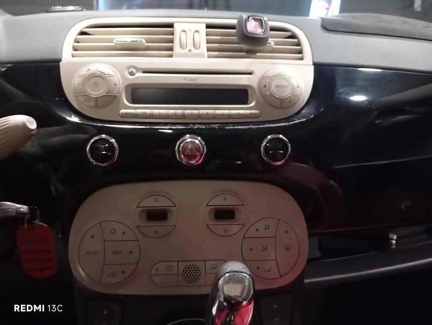 FIAT 500 DEL 2008 BENZINA CAMBIO AUTOMATICO TETTO APRIBILE
