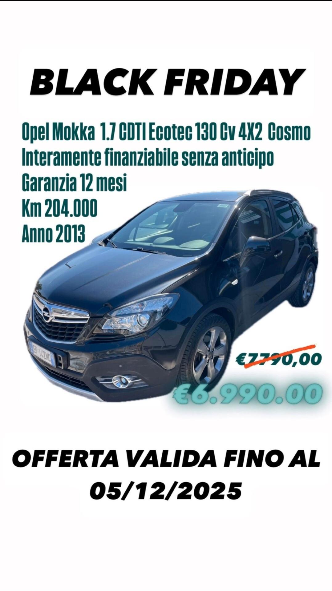 Opel Mokka 1.7 CDTI Ecotec 130CV 4x2 aut. Cosmo