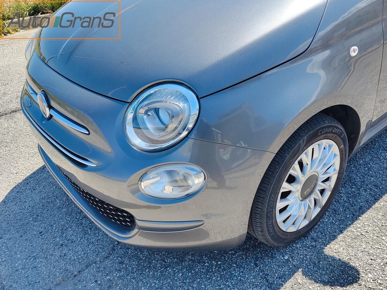 Fiat 500 1.2 03/19 Grigio Metallizzato