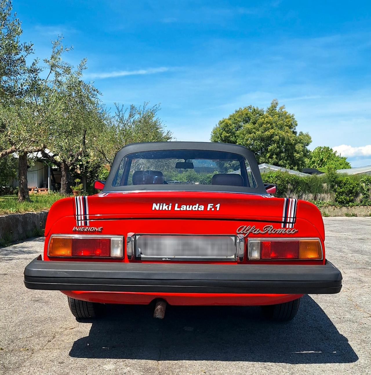 Alfa Romeo Spider Duetto 2.0 Veloce NIKI LAUDA N° 154 di 350 Prodotte