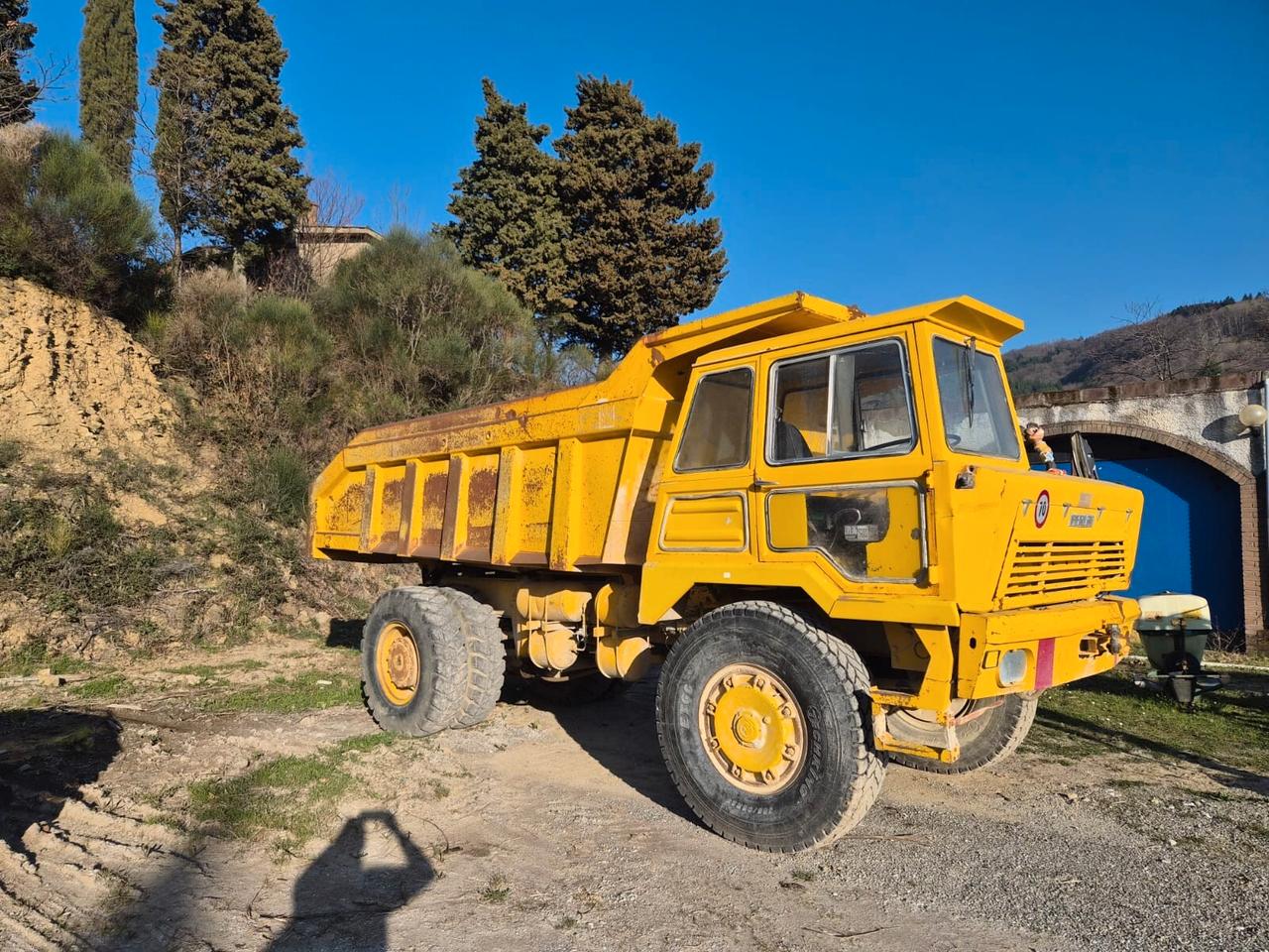 DUMPER PERLINI T 155 Ribaltabile posteriore