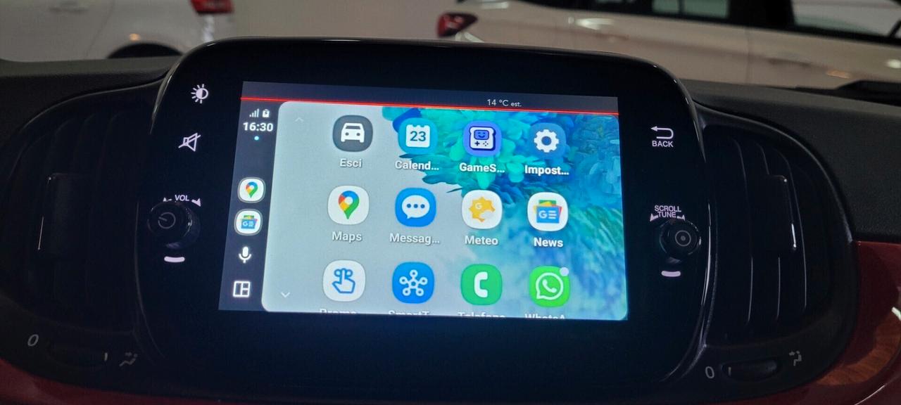 Fiat 500 1.0 Hybrid Red