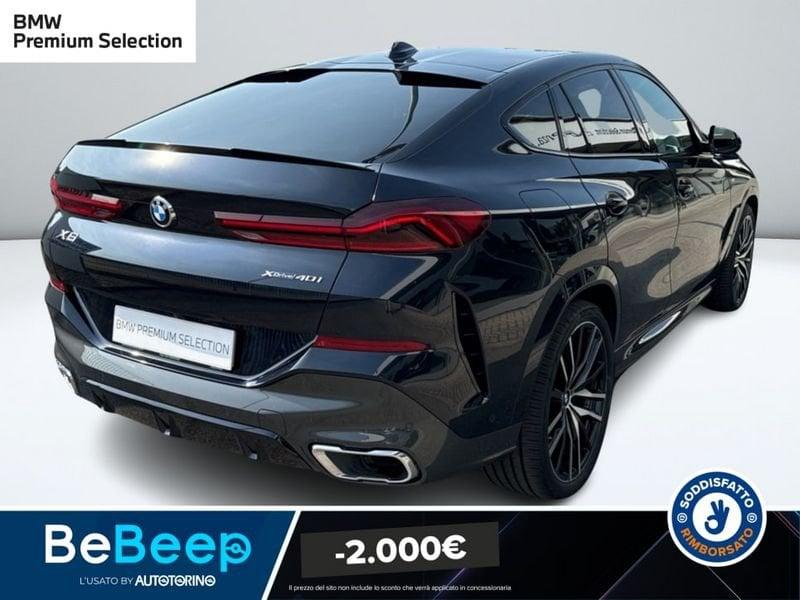 BMW X6 XDRIVE40I MHEV 48V MSPORT AUTO