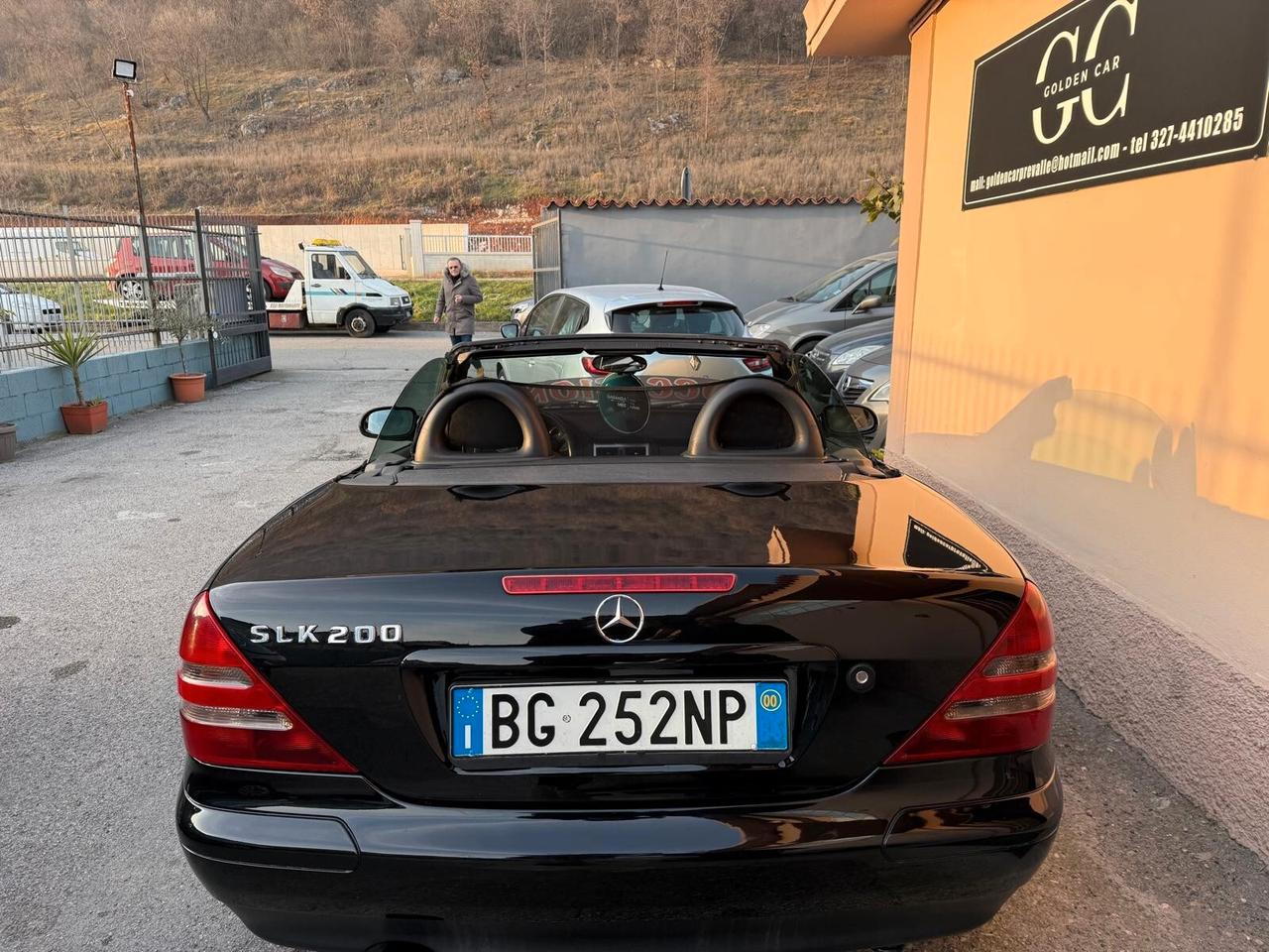 Mercedes-benz SLK 200 cat Kompressor