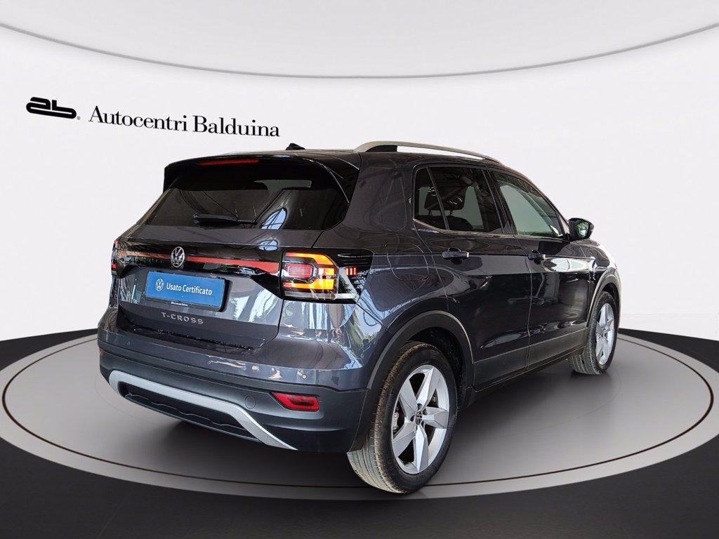 VOLKSWAGEN T-cross 1.0 tsi advanced 110cv del 2022