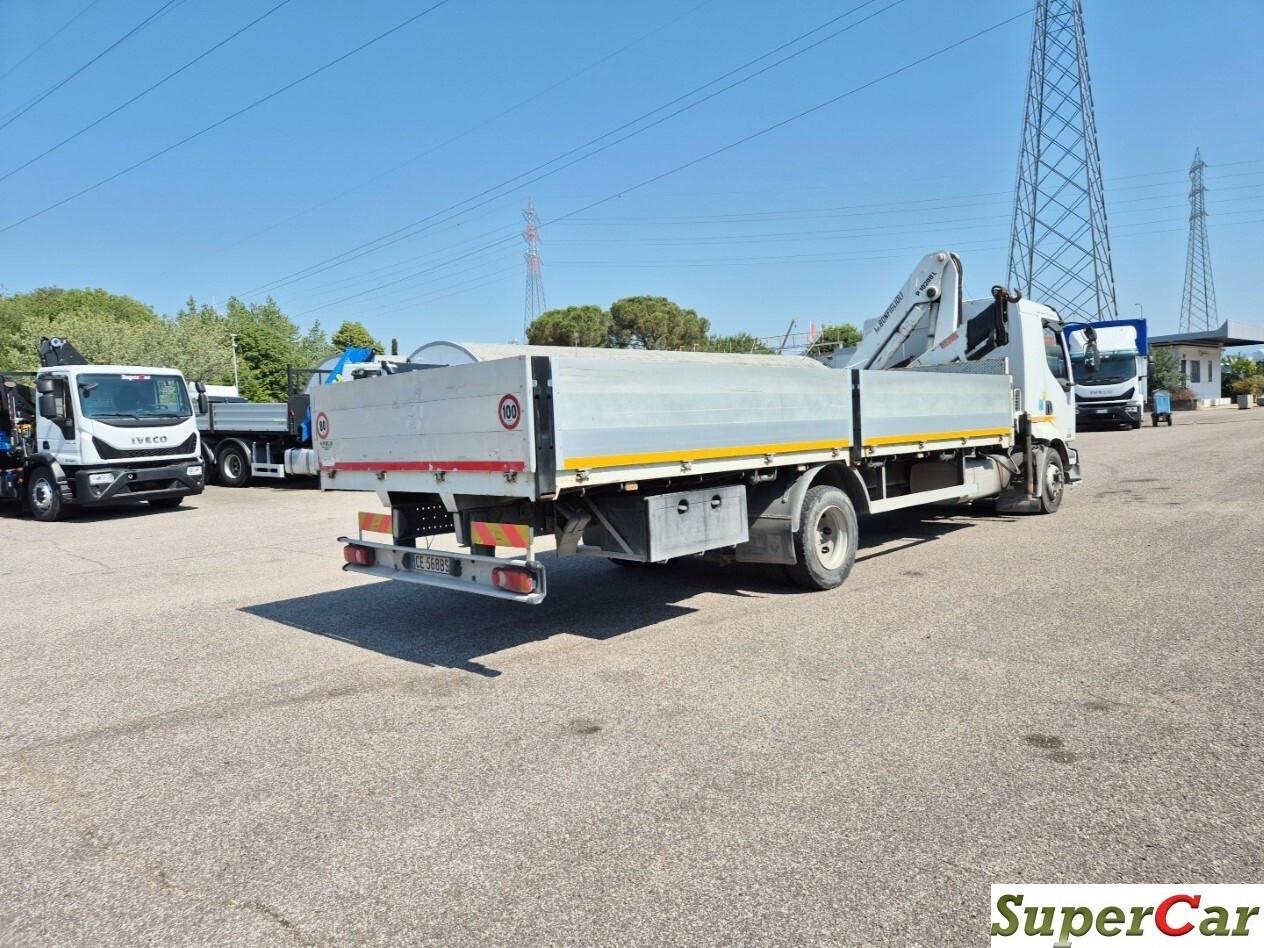 RENAULT MIDLUM 220.12 cassone fisso con gru