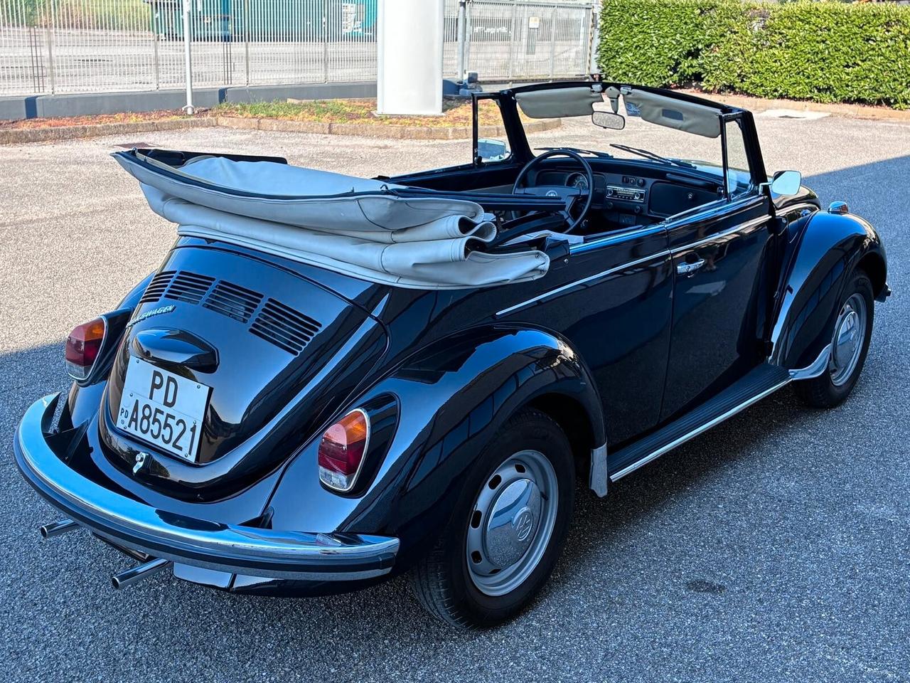 Volkswagen Maggiolino 1.3 CABRIO VETRO PIATTO ISCRITTA ASI