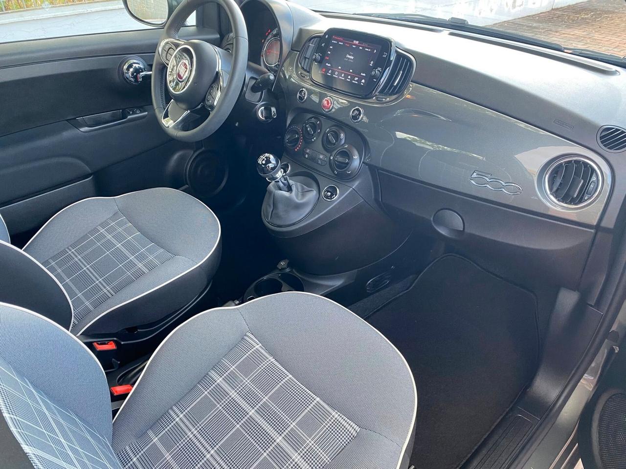 FIAT 500 HYBRID LOUNGE OK NEO PATENTATI