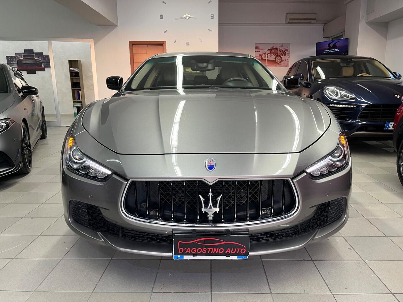 Maserati Ghibli 3.0d V6 250cv FULL SERVICE MASERATI