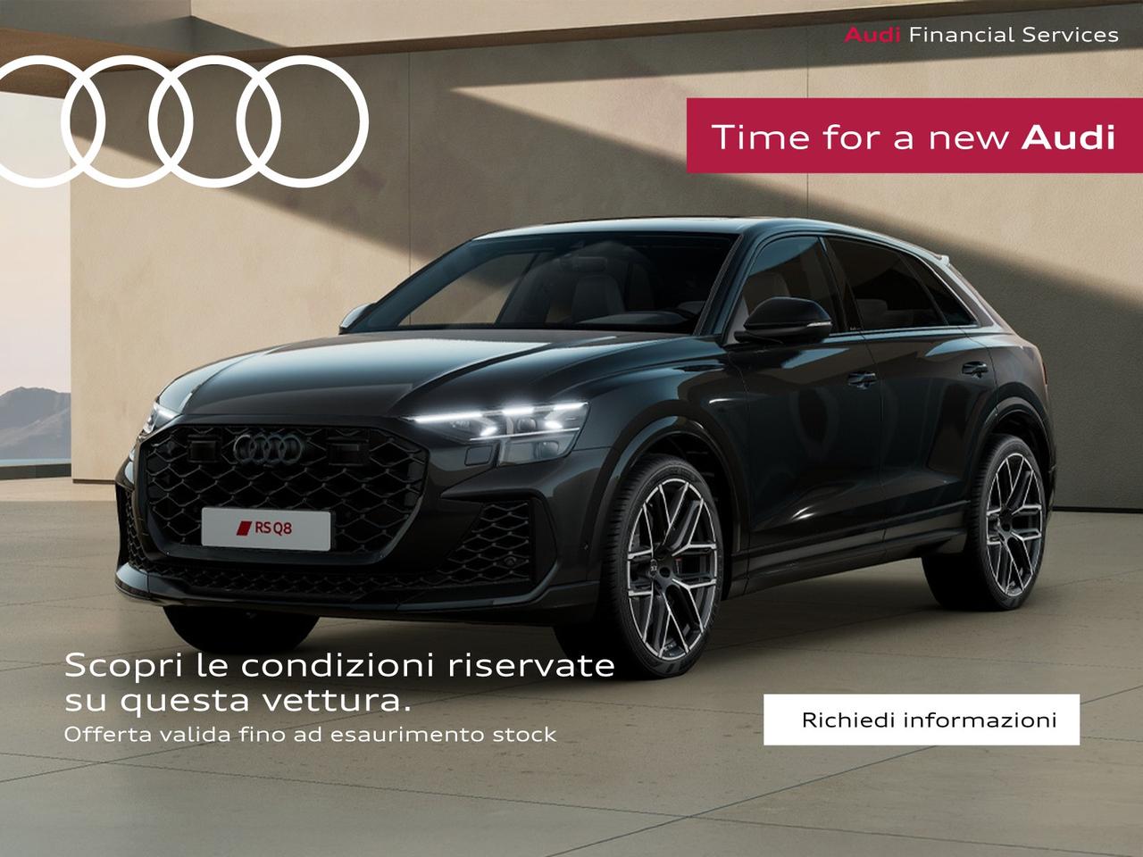 Audi RSQ8 rs 4.0 mhev 48v performance 640cv tiptronic