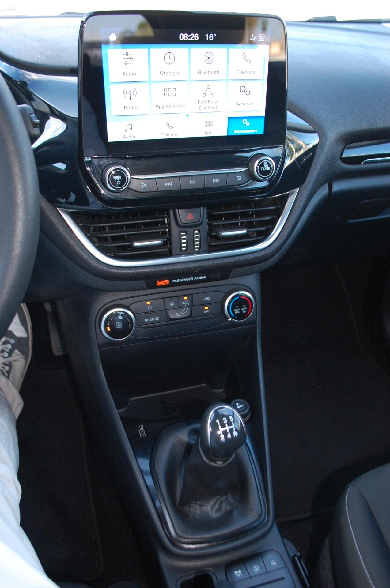 Ford Fiesta 5p 1.1 75CV Connect S&S Uff Italy Clima USB App