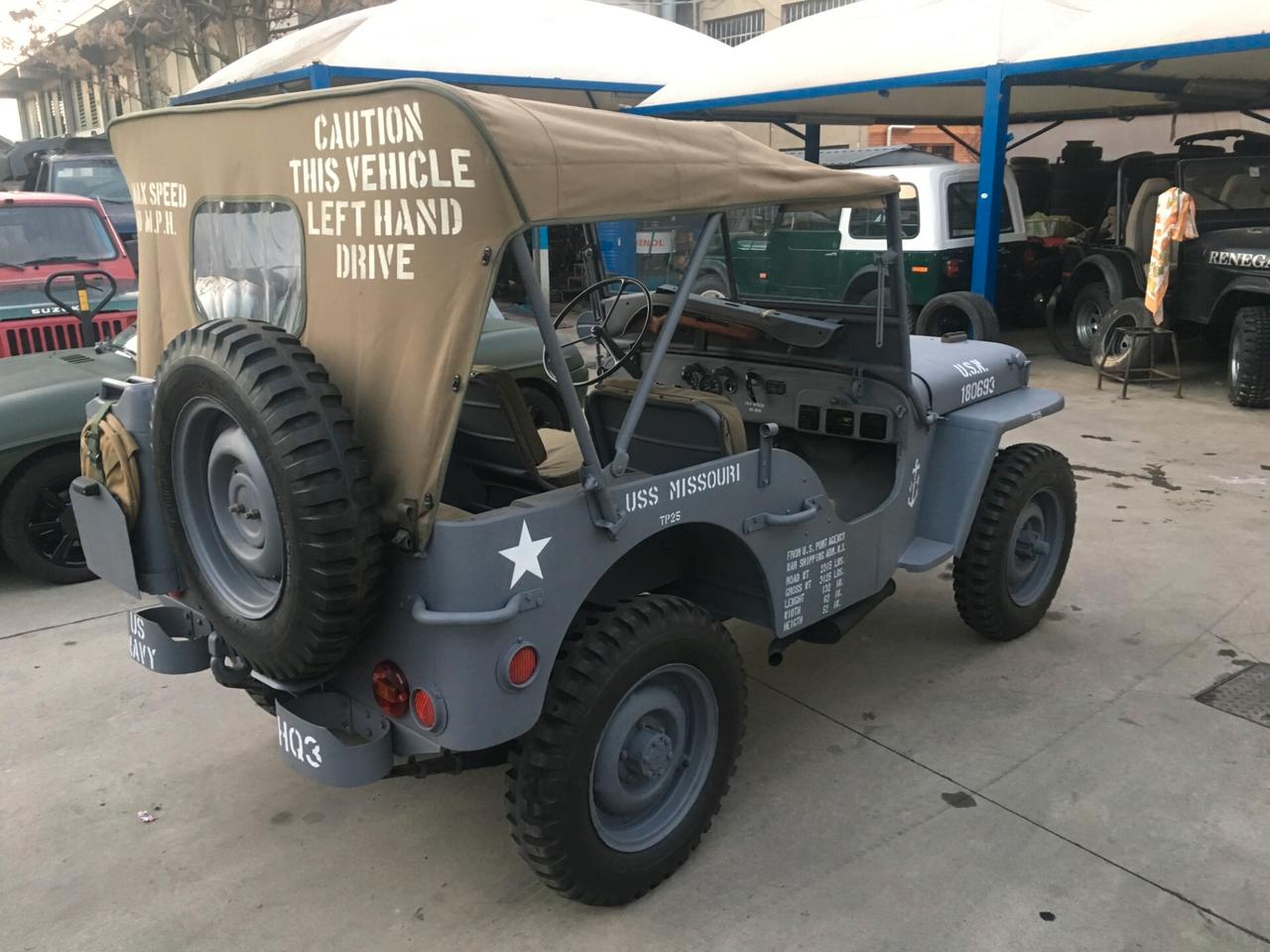 Jeep Willys mb ford GPW USA NAVY SAHARA