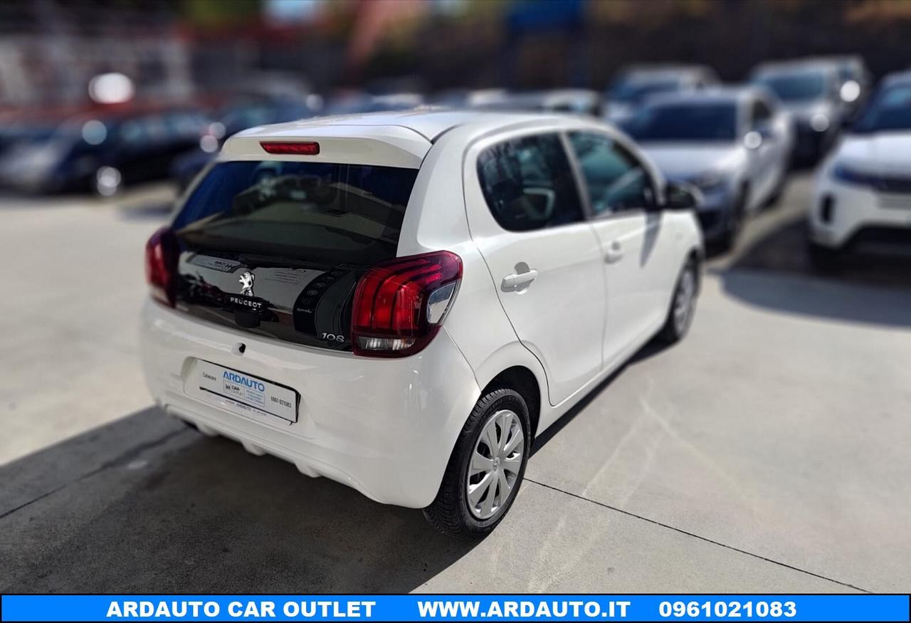 Peugeot 108 1.0 Vti active 5 porte 69 cv