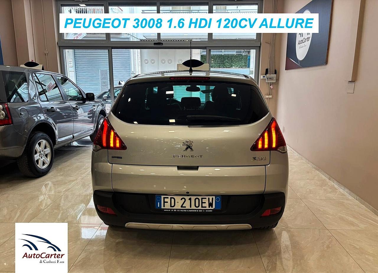 Peugeot 3008 1.6 HDI 120CV **TETTO** PERFETTA