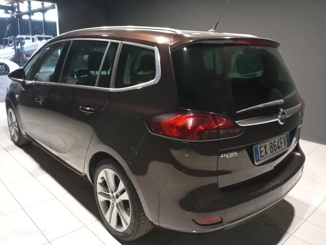 Opel Zafira del 2014 7 POSTI EURO 6 FULL OPTIONAL