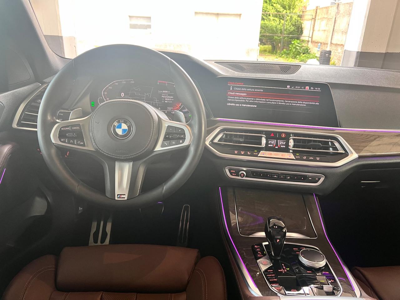 Bmw X5 xDrive30d Msport CERCHI22 TETTO SHADOWLINE SPOS PNEU