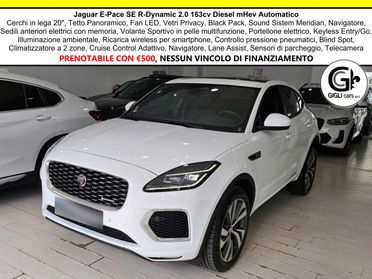 Jaguar E-Pace R-Dynamic SE Navi Camera Tetto C.20" RDynamic