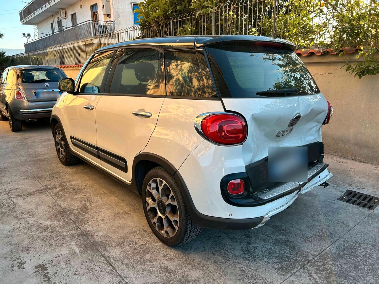 Fiat 500L 1.3 MJT 85CV Dualogic - 2015 Incidentata