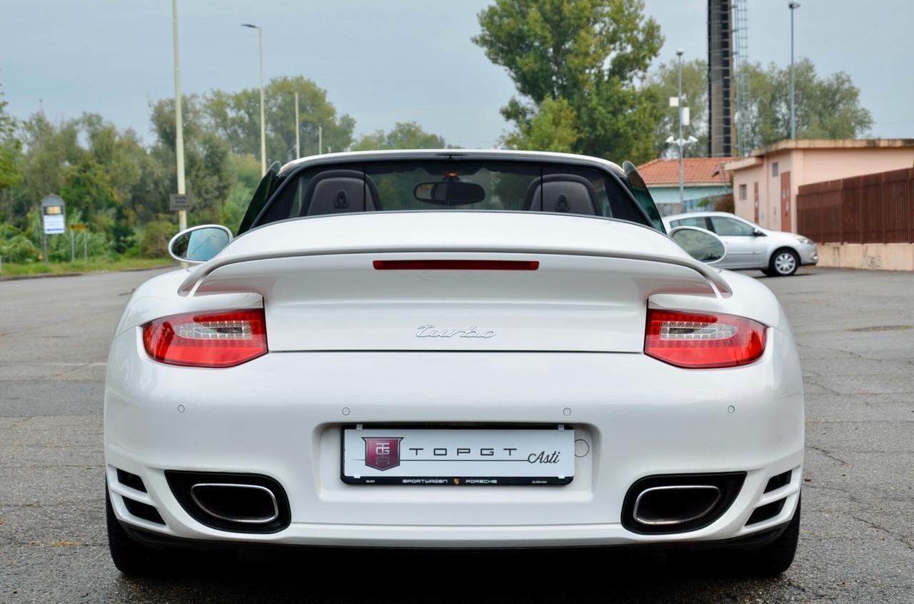 Porsche 997 Cabrio 3.8 MK2 TURBO PDK 500cv, CARBOCERAMICA, SERVICE UFF POSCHE, UFF ITALIANA