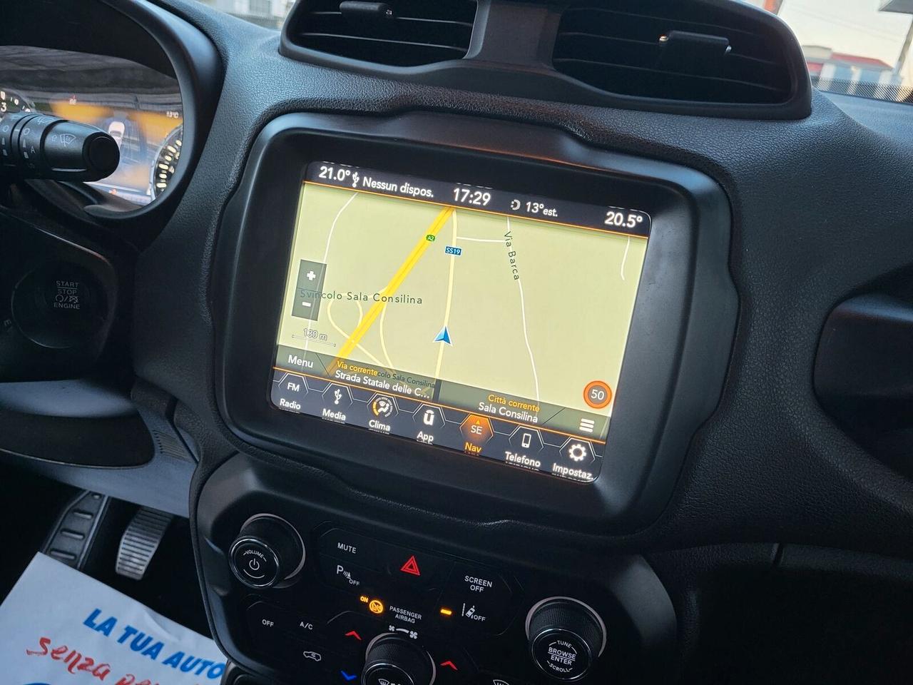 Jeep Renegade 1.6 Mjt 120 CV **LIMITED** INTERNI IN PELLE - INFOTAINMENT 8,4"