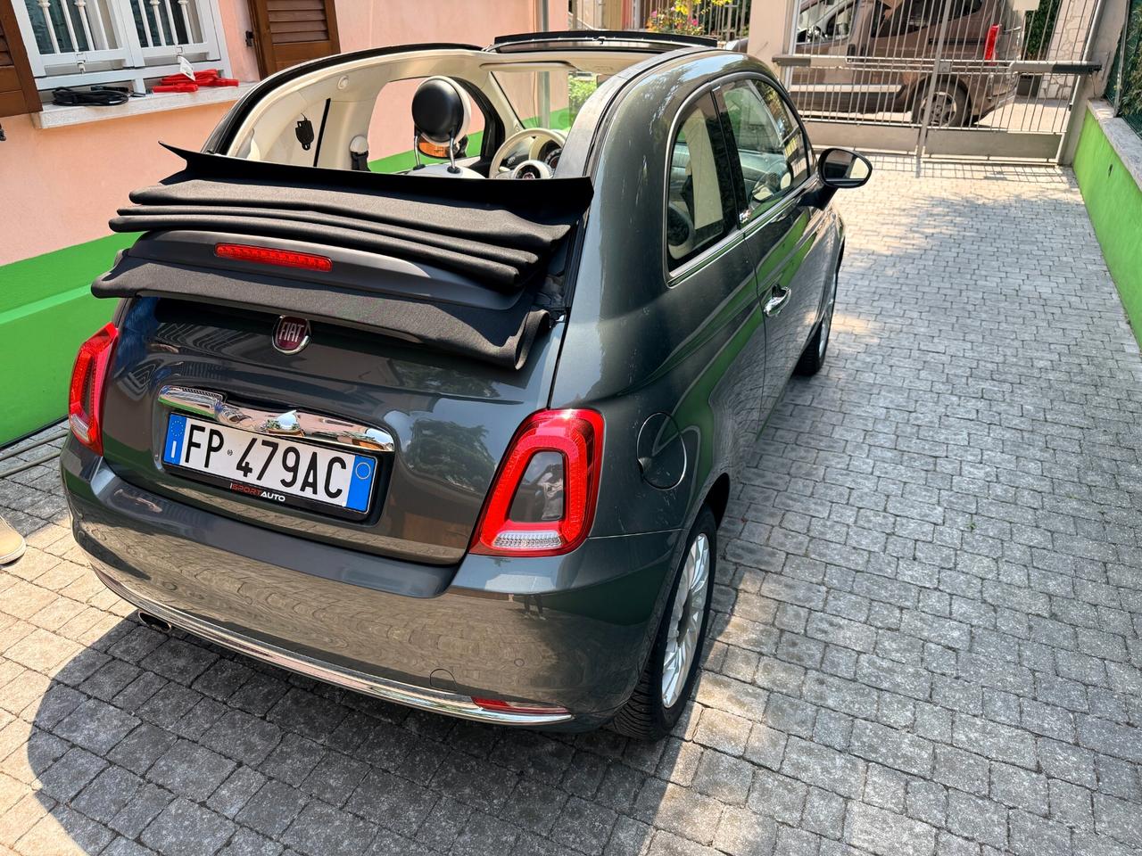 Fiat 500 C 1.2 DUALOGIC Lounge - cabrio automatica