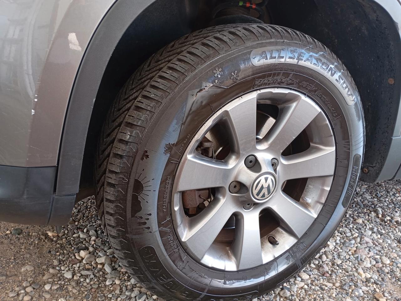 Volkswagen Tiguan 2.0 TDI 4X4 MOTORE NUOVO