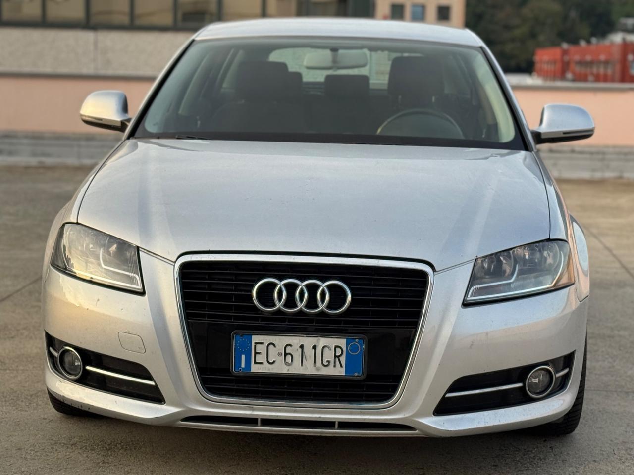 AUDI A3 2.0 TDI 140CV SOLI 74.000 REALI PRONTA CONSEGNA