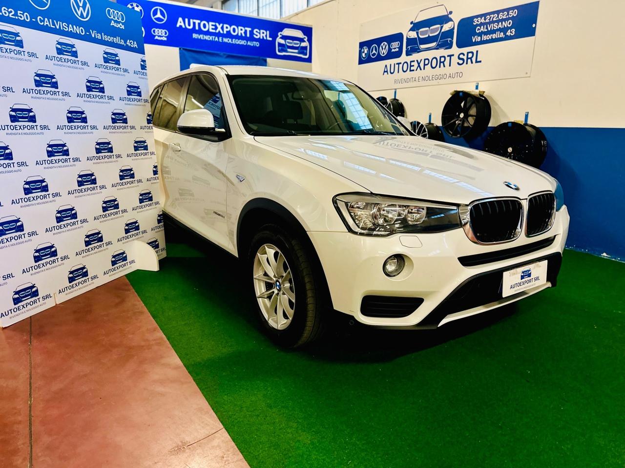 Splendida Bmw X3/2015/euro6/kmcertificati.