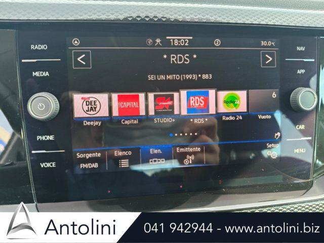VOLKSWAGEN Taigo 1.0 TSI 115 CV DSG Life "CRUISE ADATTIVO"