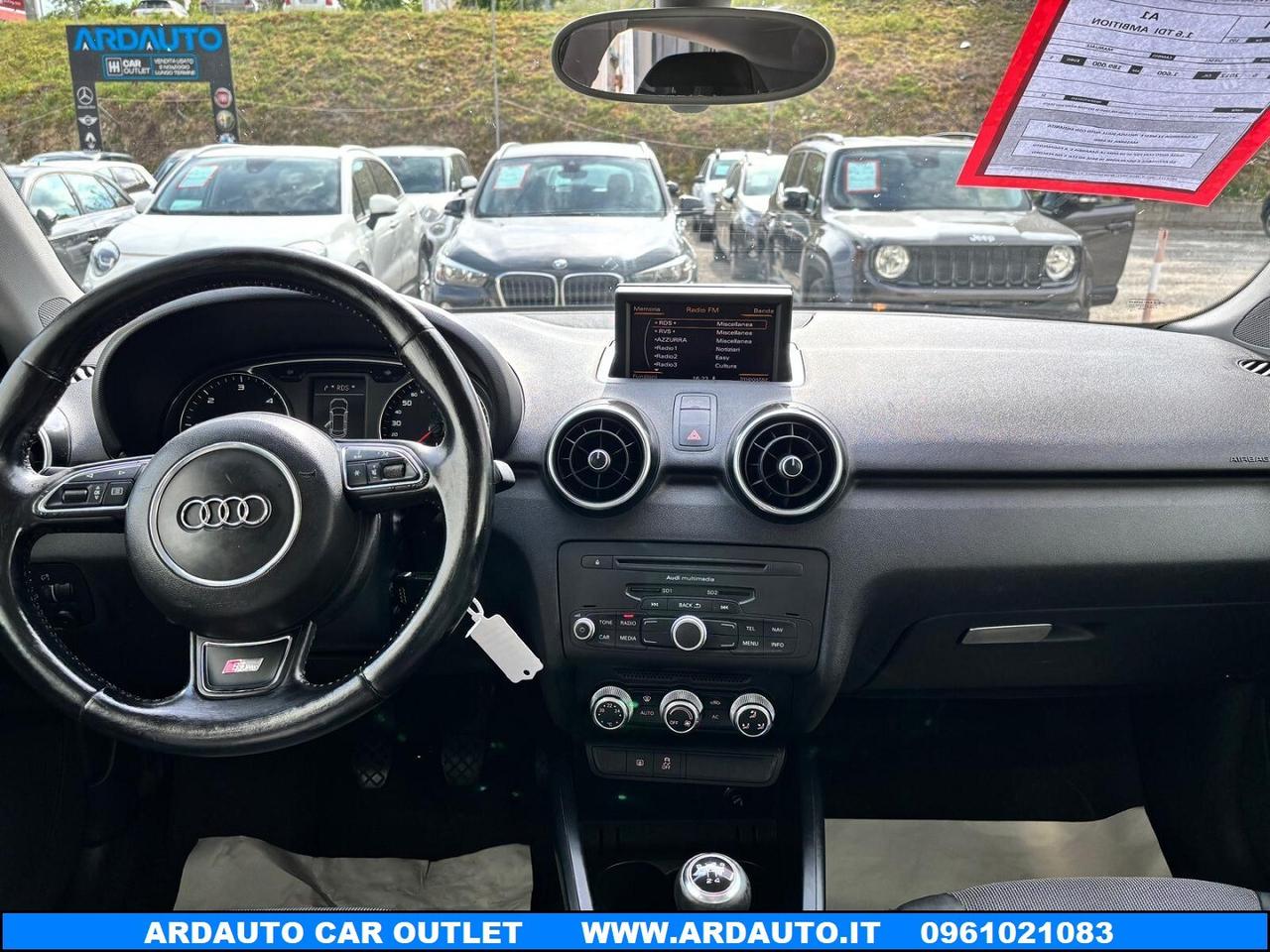 Audi A1 1.6 Tdi 105 cv Ambition