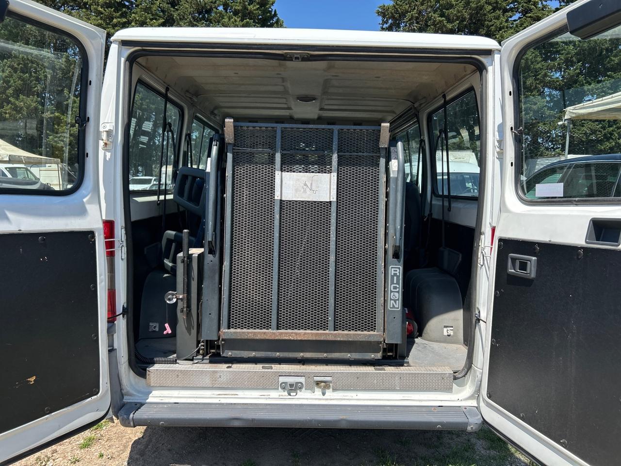 Fiat Ducato 1.9TD*9 POSTI*PEDANA ELEVATRICE DISABILI*