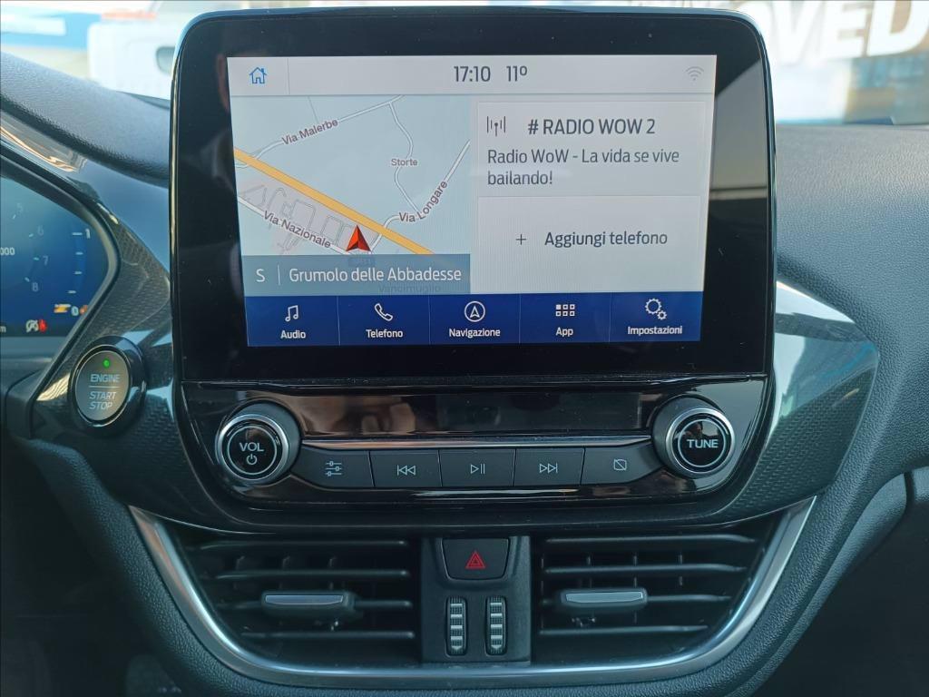 FORD Fiesta 1.0 Ecoboost Hybrid 125 CV DCT 5 porte ST-Line X del 2022