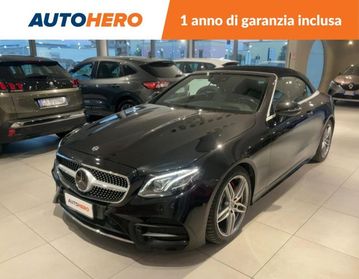 MERCEDES-BENZ E 220 d Auto Cabrio Premium